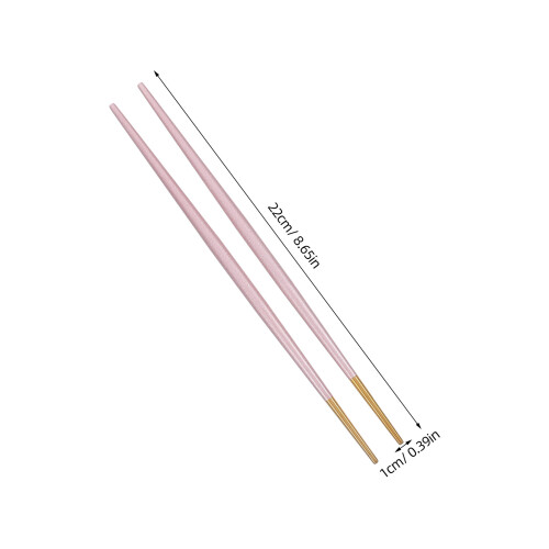 Hashis Japoneses De Aço Inoxidável Antiderrapantes Multicolor 2