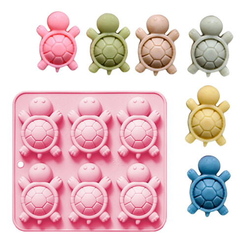 High Temperatures Resistant Silicone Mousse Cake Mold-Pink