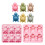 High Temperatures Resistant Silicone Mousse Cake Mold-Pink 3