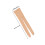 Elastische Beige Schaatstights Nylon Met Voor 2