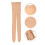 Elastische Beige Schaatstights Nylon Met Voor 4