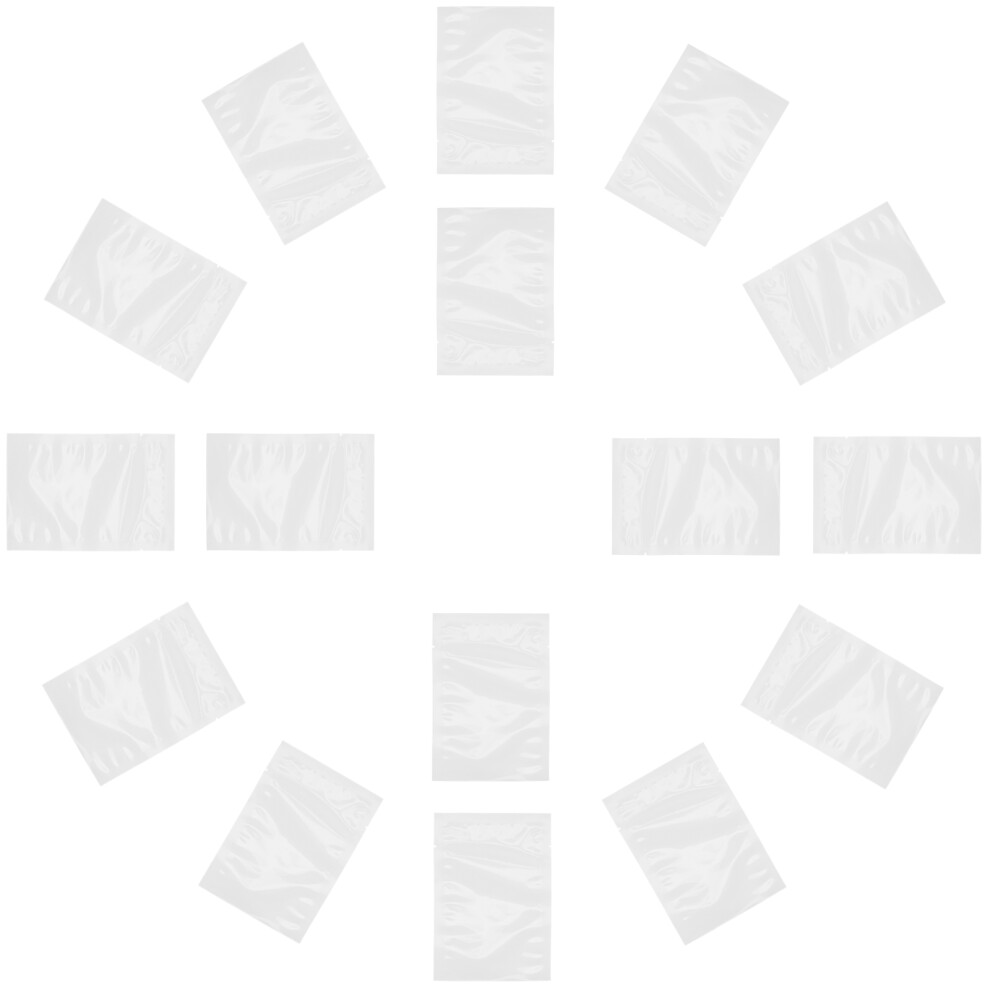 100Szt Przezroczyste Woreczki Pet Do Pakowania PróżNiowego ŻYwnośCi-image