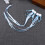 1Par Clip Infantil Azul Para Cabelo Com Tassel E Decoração Chinesa 5