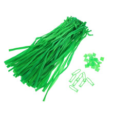 100Conjuntos Sacos De Rede Para Pe Verde Proteção E Uso Diário