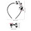 1Conjunto De Cabelo E Tiara Com De Vaca 2
