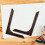 1Par Suporte Triangular Café Para Com Montagem 7