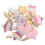 8Pares De Metal Com Glitter Para De 1