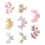 8Pares De Metal Com Glitter Para De 11