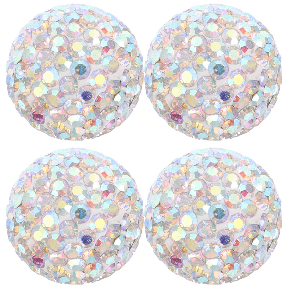 4Pcs Bling Abs Valve Stem Caps Multi-Color Dustproof Car Tire Covers 3573741306276
