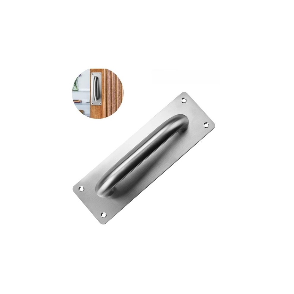 Stainless Steel Door Handle, Commercial Grade Push And Pull Plate, Aluminium Alloy For Easy Installation 9060116249626