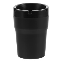 Samochodowa Popielniczka Kreatywny Design Czarna Wytrzymała