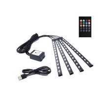 1Conjunto Luz Atmosfera Com Instalação Preto