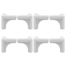 8St Meubel Guards Van Silicone Donkergrijs Voor Keuken En Tafels