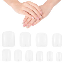 600Szt Naklejki Do Paznokci Transparentne Do Profesjonalnego Manicure
