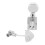 1Conjunto Bocal De Chuveiro Silver Para Uso Pia E 1