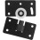 Cabinet Sliding Door Track Pulley Plastic Round 2pcs 9