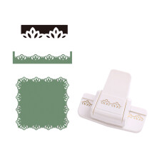 Edge Device Fancy Border Punch Paper Embossing-Qinglian trumpet