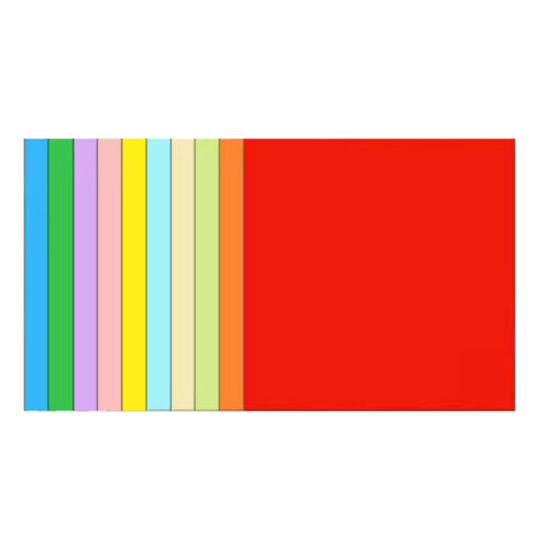 100 Sheets Colorful Paper Folding Paper Double Sided-20cm