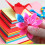100 Sheets Colorful Paper Folding Paper Double Sided-20cm 6