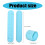 Wearable Nurse Notepad Slap Bracelets Silicone Memo-light green 4