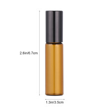 10Szt Szklane Roll-on Butelki Light Brown Do Olejków . I