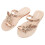 Sandálias Femininas Boho Douradas Para Praia 9