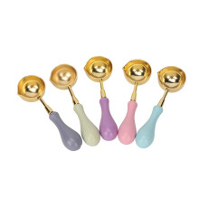 WAX STAP 5 PCS WAX spoon wood Cer Odern Ele Dule Weale Im Ft wax spoon for Packain Ft Collection