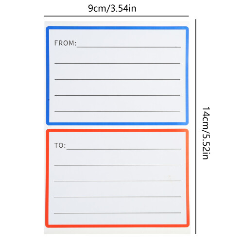 50/100/240 Sheets to from Return Address Mailing-50 sheets 1