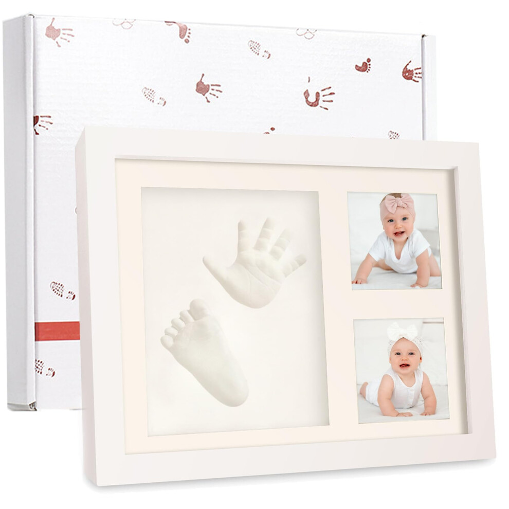 Baby Handprint and Footprint Set, Plaster Cast Baby Imprint Set for born  and , Gift for  Parents, Baby First Equipment born