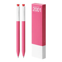 2 Stück 0,5 mm First Love Heart Gel-Tintenstift, ästhetischer-01