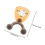 Uchwyt Na Gitarę Ścienny Drewno+metal Z Higrometrem Multi 2