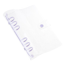 Soft Notebook Cover A 6 6 Rings Binder Cover 6-PL transparent 6