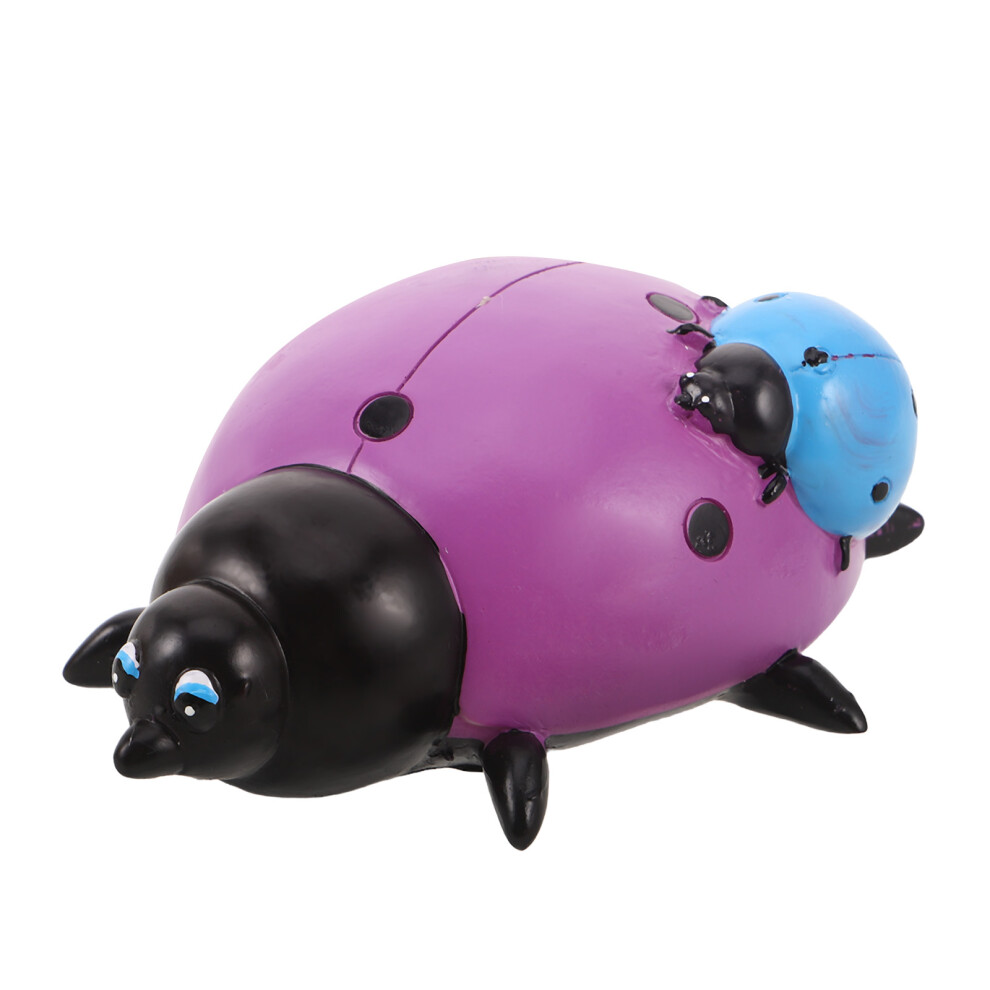 Hide A Key Outdoor Weatherproof Key Hider Resin Ladybug Statue Storage 3572228293511