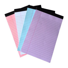 4 stks/set 50 Vellen Gelinieerd Notitieblok A 4 A 5-127x203mm