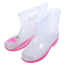 Bota Curta Para Cartoon Impermeável Material Resistente