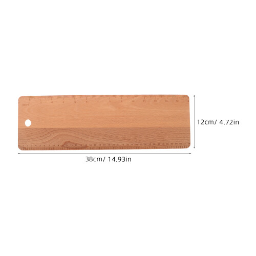 Wooden Baguette Transfer Peel Échelle 38 Cm 2