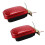 1Pair Bright Red Motorcycle Lamp Durable Rear Light for Safety 1