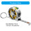 Portable 2M Measuring Ruler Device ABS Coated Case-Silver 4