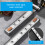Portable 2M Measuring Ruler Device ABS Coated Case-Silver 5