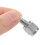 2Set Silver Alloy Ball Lock Keg Coupler Adapter for 4