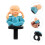 Resina Cartoon Strap Cute Durável 8