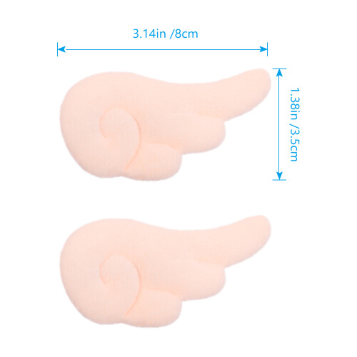 1Par Presilhas De Rosa Para 1