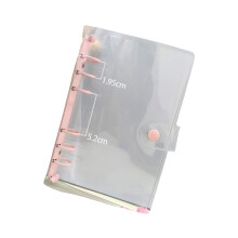 Soft Notebook Cover A 6 6 Rings Binder Cover 6-PK transparent 6