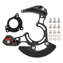 Bicycle Chain Guide 3240T MTB Bicycle Chain Guard Ultralight Aluminium Alloy Bicycle Chain Protector for Most Bikes, Road Bikes, Mountain Bikes