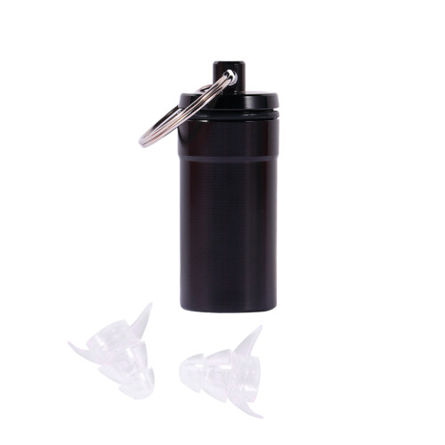 1Par Abafador De Silicone Reutilizável Para Casa