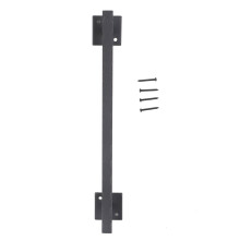 Heavy Duty Steel Pulls For Gates, Unique Appearance Design With Twill And Matte Frosted Surface, Versatile Door Handle Perfectly Matches With Wooden M