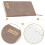 1Dailyplannernotepad Lichtbruin PU 2025 Agenda Notebook Voor 7