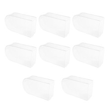 8Stk Transparente Wasserdichte Hüllen Für Plüschtiere 6,88x3,73x2,16"