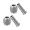 2Set Keg Conversie Koppelstuk Legering Snelkoppeling Schroefadapter 11