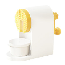 Multipurpose Manual Ice Grinder Creates Flaky Texture For